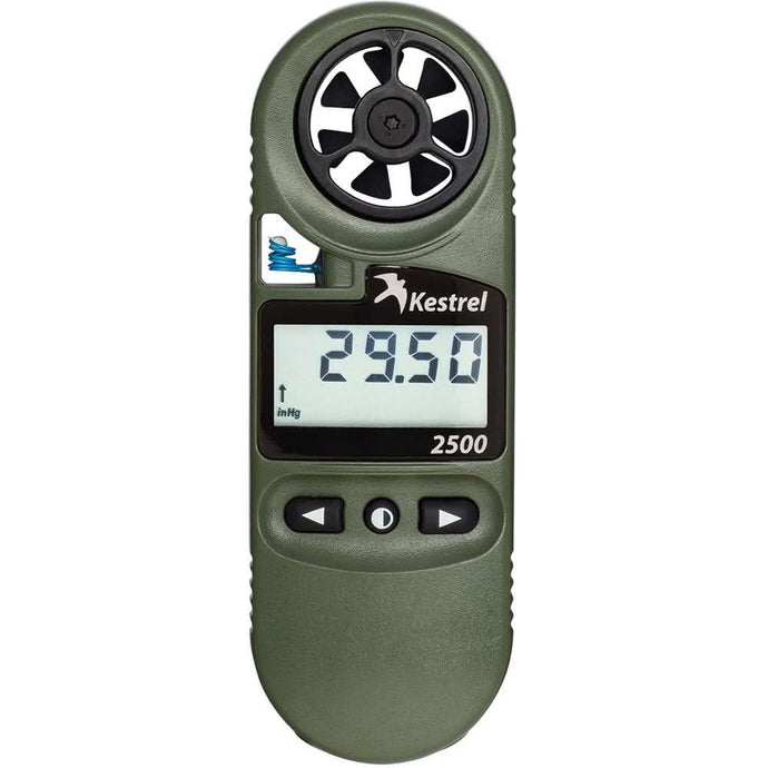Olive; Kestrel - 2500NV Weather Meter with Night Vision - HCC Tactical