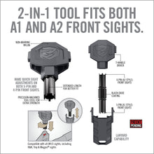 Real Avid - Front Sight Adjuster Pro - v4 - HCC Tactical