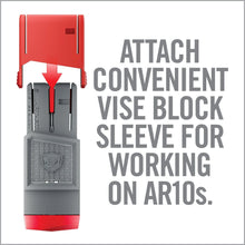 Real Avid - Smart-Fit AR15 Vise Block With Sleeve For AR10* - v5 - HCC Tactical