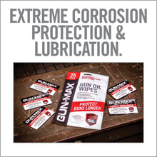 Real Avid - Gun-Max Gun Oil Wipes – 25 Pack - v2 - HCC Tactical