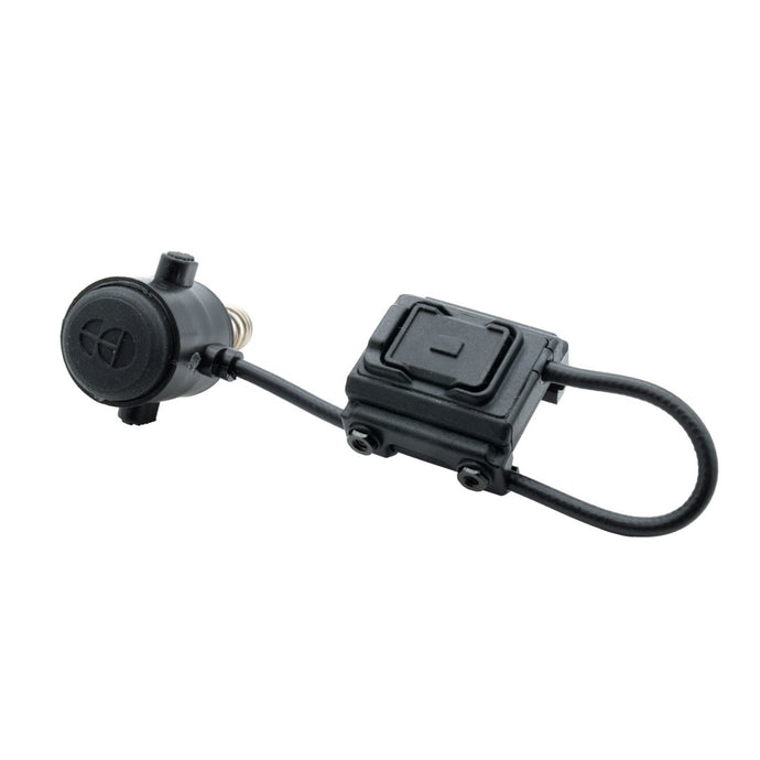 Black; Cloud Defense - Rein Single Momentary Switch - HCC Tactical