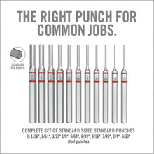 Real Avid - Accu-Punch 11-Piece Standard Pin Punch Set - v - HCC Tactical