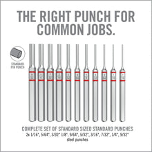 Real Avid - Armorer’s Master Hammer and Accu-Punch 11-Piece Standard Pin Punch Set - v7 - HCC Tactical