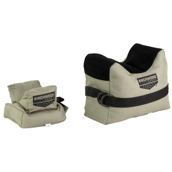 Black; Birchwood Casey - Two Piece Shooting Bags - HCC Tactical