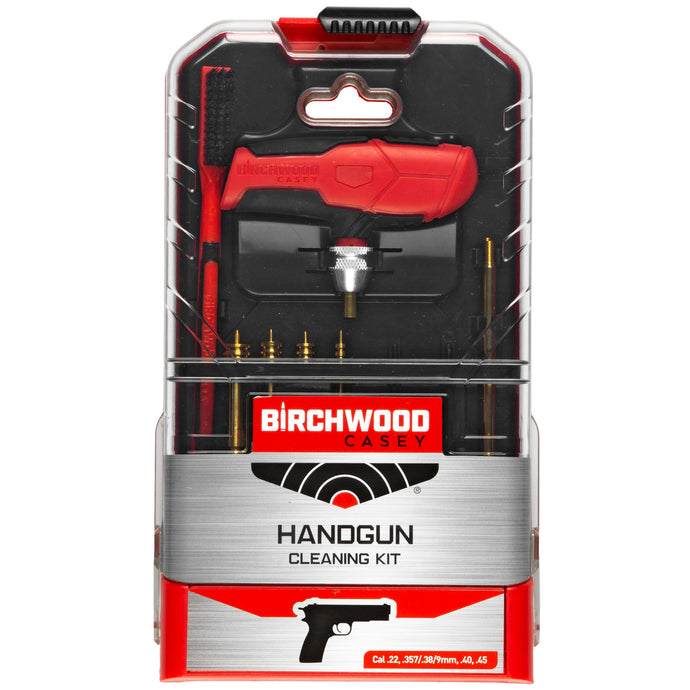 Black; Birchwood Casey - Handgun Cleaning Kit - HCC Tactical