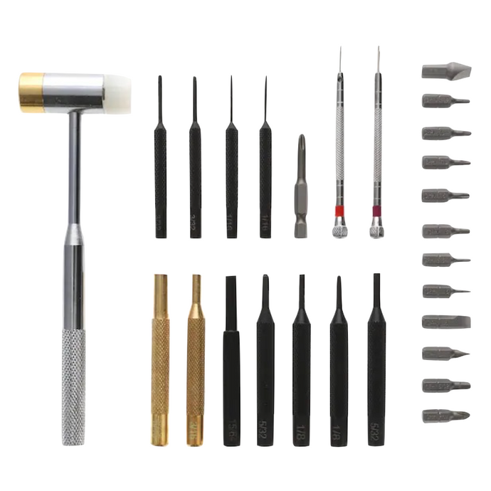 Black; Birchwood Casey - Weekender Professional Gunsmith Tool Kit - HCC Tactical