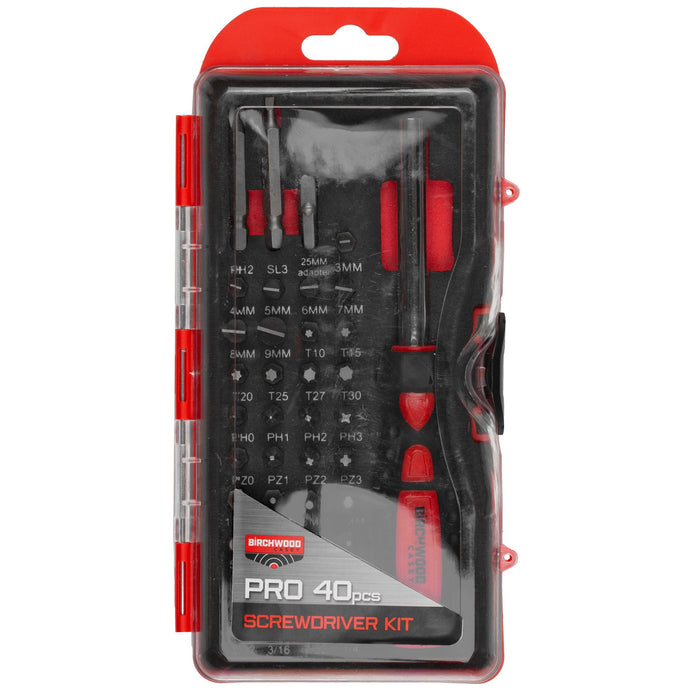 alt - Black; Birchwood Casey - 84 Piece Master Gunsmithing Screwdriver Set - HCC Tactical