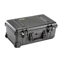 Black; Pelican - 1510 Protector Case (22" Length) - with Rollers and Integrated Tow Handle - HCC Tactical