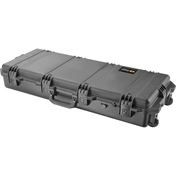 Black; Pelican - iM3100 Storm Long Case (40" Length) - with Rollers - HCC Tactical