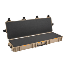 alt - Tan; Pelican - V800 Vault Double Rifle Case (56" Length) - with Rollers - HCC Tactical