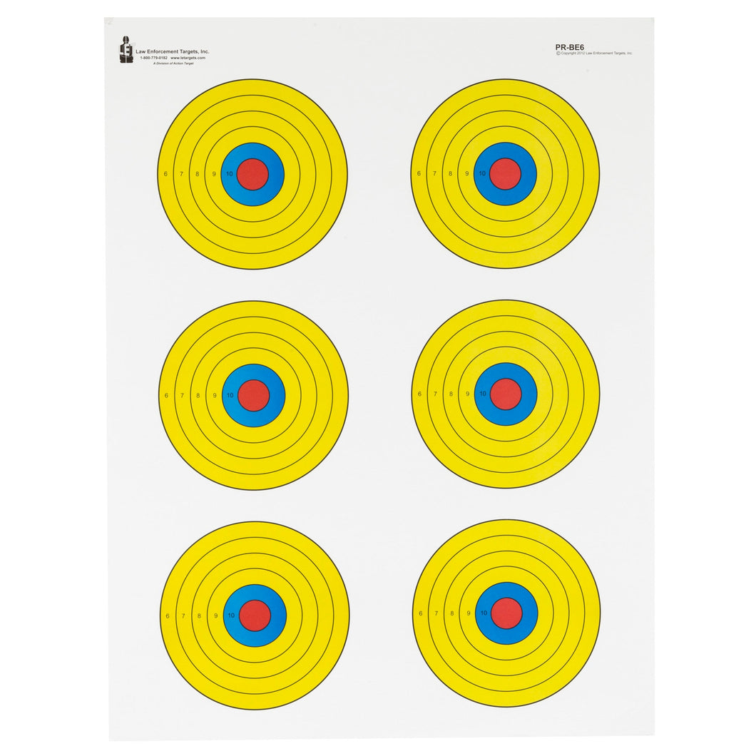 Yellow; Action Target - Bright Bullseye (17.5
