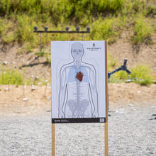 Action Target - Fieldcraft Survival Double Sided (23"x35") - v - HCC Tactical