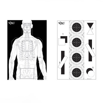 Black; Action Target - VTAC (23"x35") - HCC Tactical