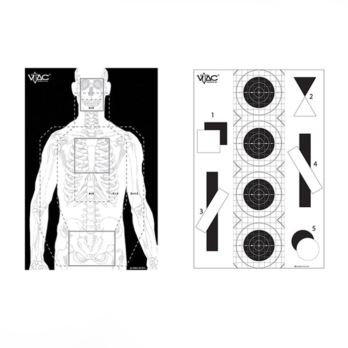 Black; Action Target - VTAC (23"x35") - HCC Tactical