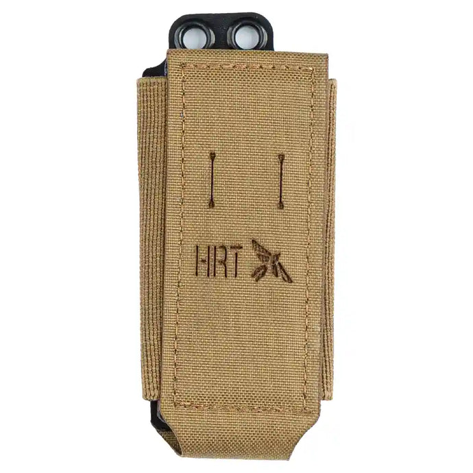 Coyote Brown; HRT Tactical - ARC Elastic Pistol Pouch - HCC Tactical