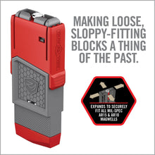 Red; Real Avid - Smart-Fit® Vise Block Sleeve For AR10* - v3 - HCC Tactical