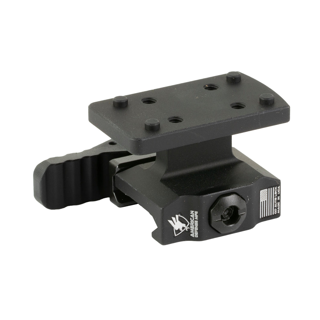 American Defense - Lightweight Delta Point Pro QD Mount (1/3 Co-witness) - HCC Tactical