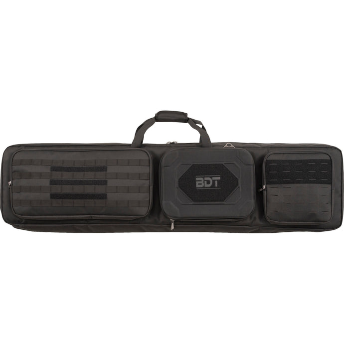 Double Tactical Rifle Bag w/ Suppresor Pouch (38-52")