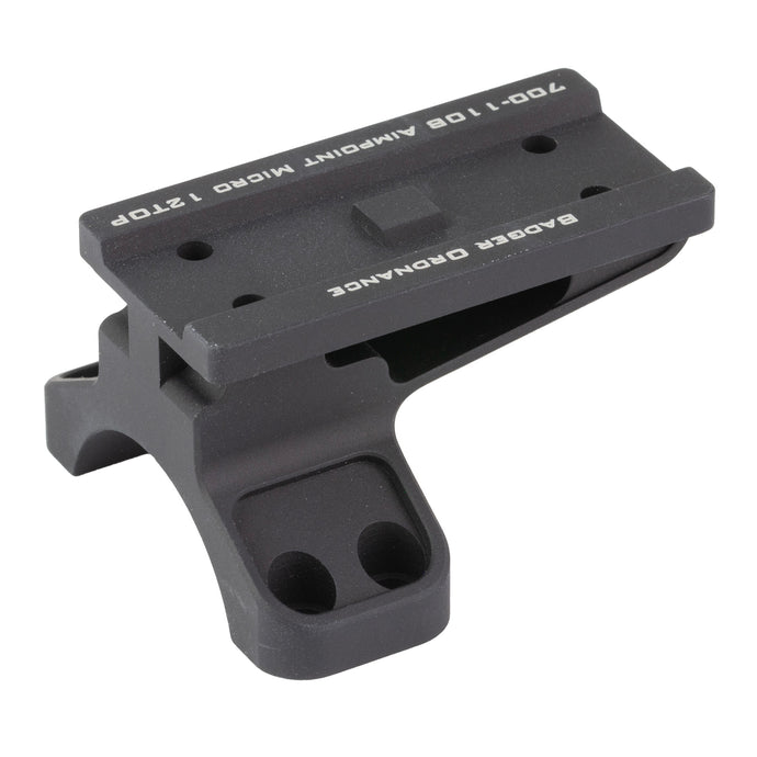Black; Badger Ordnance - C1 12 O'Clock Top Optical Plate - HCC Tactical