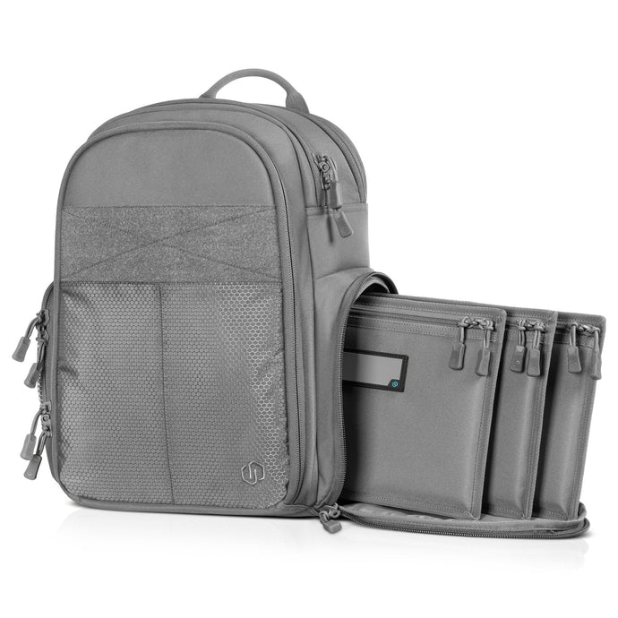 SW Gray; Saviour Equipment - Compact S.E.M.A - Pistol Backpack - HCC Tactical