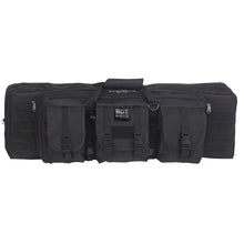 Black; Bulldog Cases - Deluxe Double Tactical Rifle - HCC Tactical
