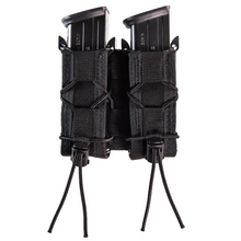 Black; HSG - Double Pistol TACO Pouch - HCC Tactical