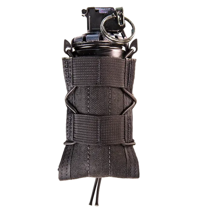 Black; HSG - Single Rifle TACO Mag Pouch - HCC Tactical