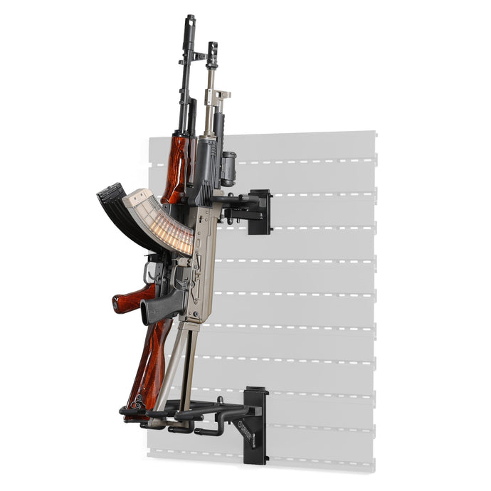 Black; Savior Equipment - Wall Rack System - HCC Tactical