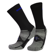Blue Line Crew Sock