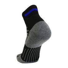 Blue Line Quarter Sock