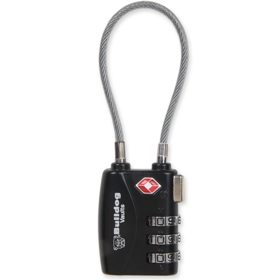 Bulldog Cases - TSA Lock Steel Cable - HCC Tactical