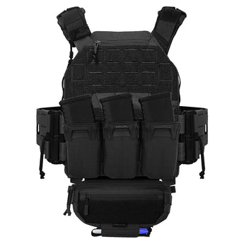 Black; Agilite - K-Zero SF Plate Carrier Bundle - HCC Tactical