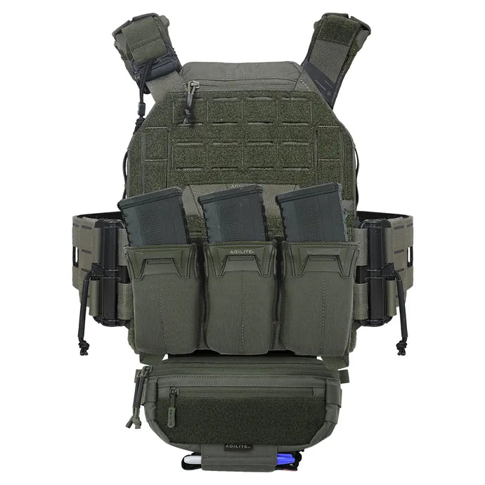 Ranger Green; Agilite - K-Zero SF Plate Carrier Bundle - HCC Tactical