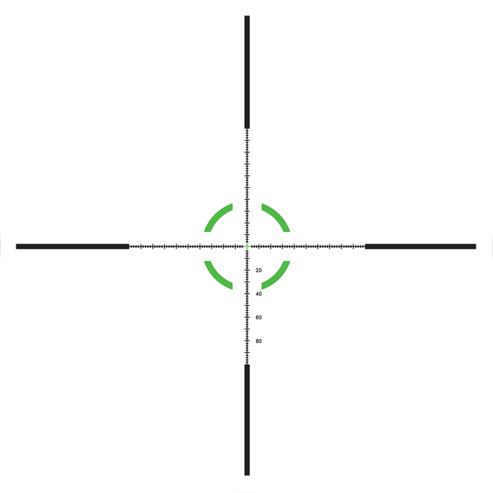 Trijicon - Credo™ HX 1-6x24  - Reticle - HCC Tactical