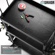 Mobile Tackle Station - Cart w/ 16 Slot Fishing Rod Holder
