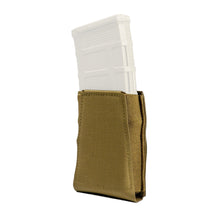 Coyote Brown; GBRS - Rifle Magazine Pouch Bungee Retention - HCC Tactical