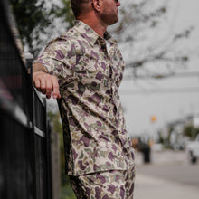 Tropical Frogskin Button-up