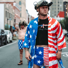 Savage Kimono Robe - American Flag