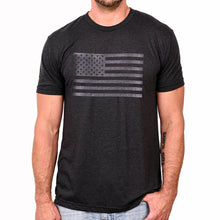 Murdered Out American Flag T-Shirt