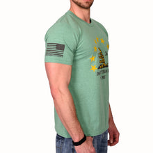 Don't Tread On Me T-Shirt (Heather Green)