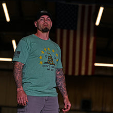 Don't Tread On Me T-Shirt (Heather Green)