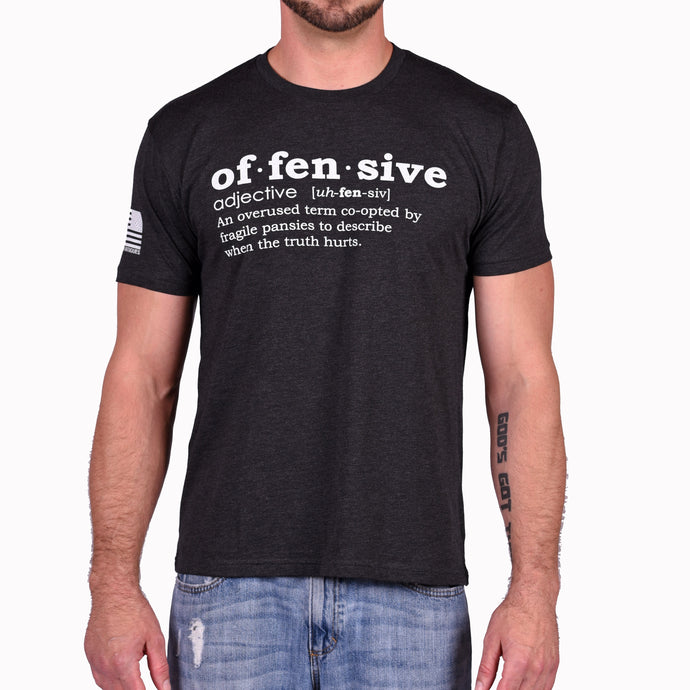 Offensive Defined T-Shirt (Heather Black)