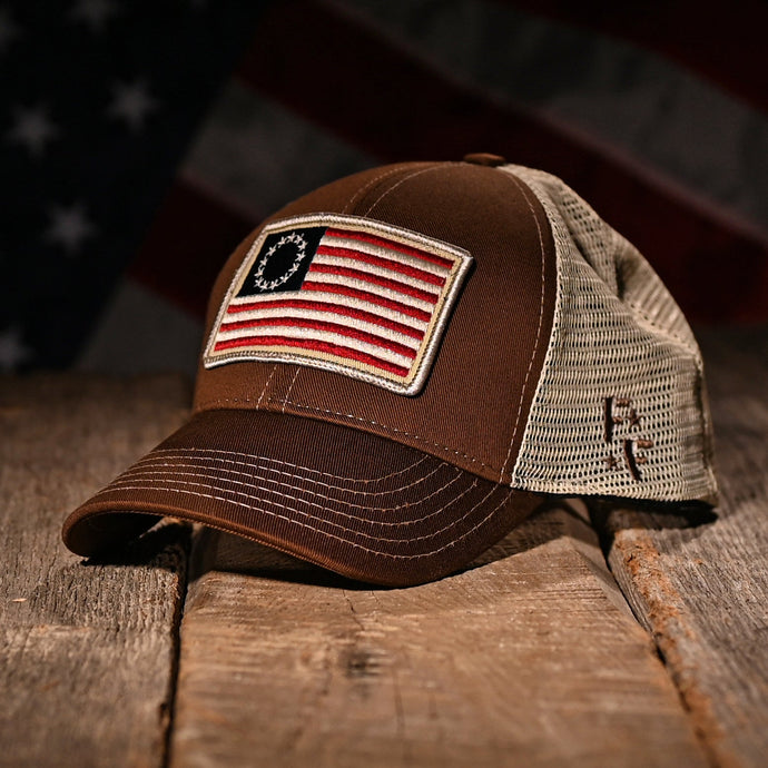 Betsy Ross Brown (Trucker Hat)