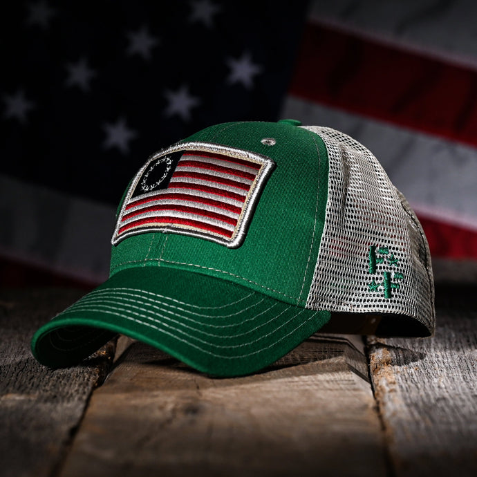 Betsy Ross Green (Trucker Hat)