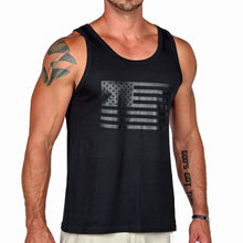 Murdered Out American Flag Tank