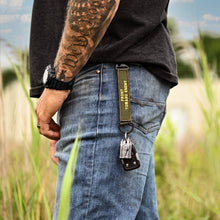 Front Toward Enemy Keychain