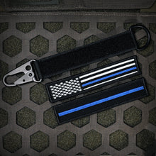 Thin Blue Line Keychain