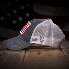 Slate & White (Trucker Hat)