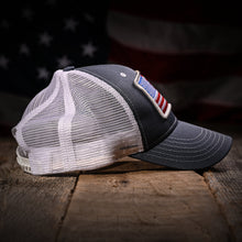 Slate & White (Trucker Hat)