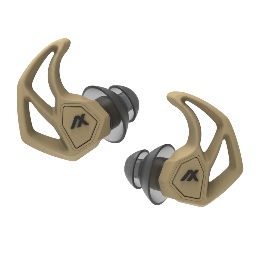 Desert Tan; AXIl - X30i Earplugs - HCC Tactical